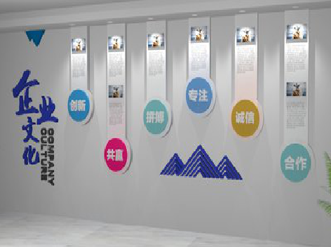 永福企业文化墙需要传递什么办公文化？