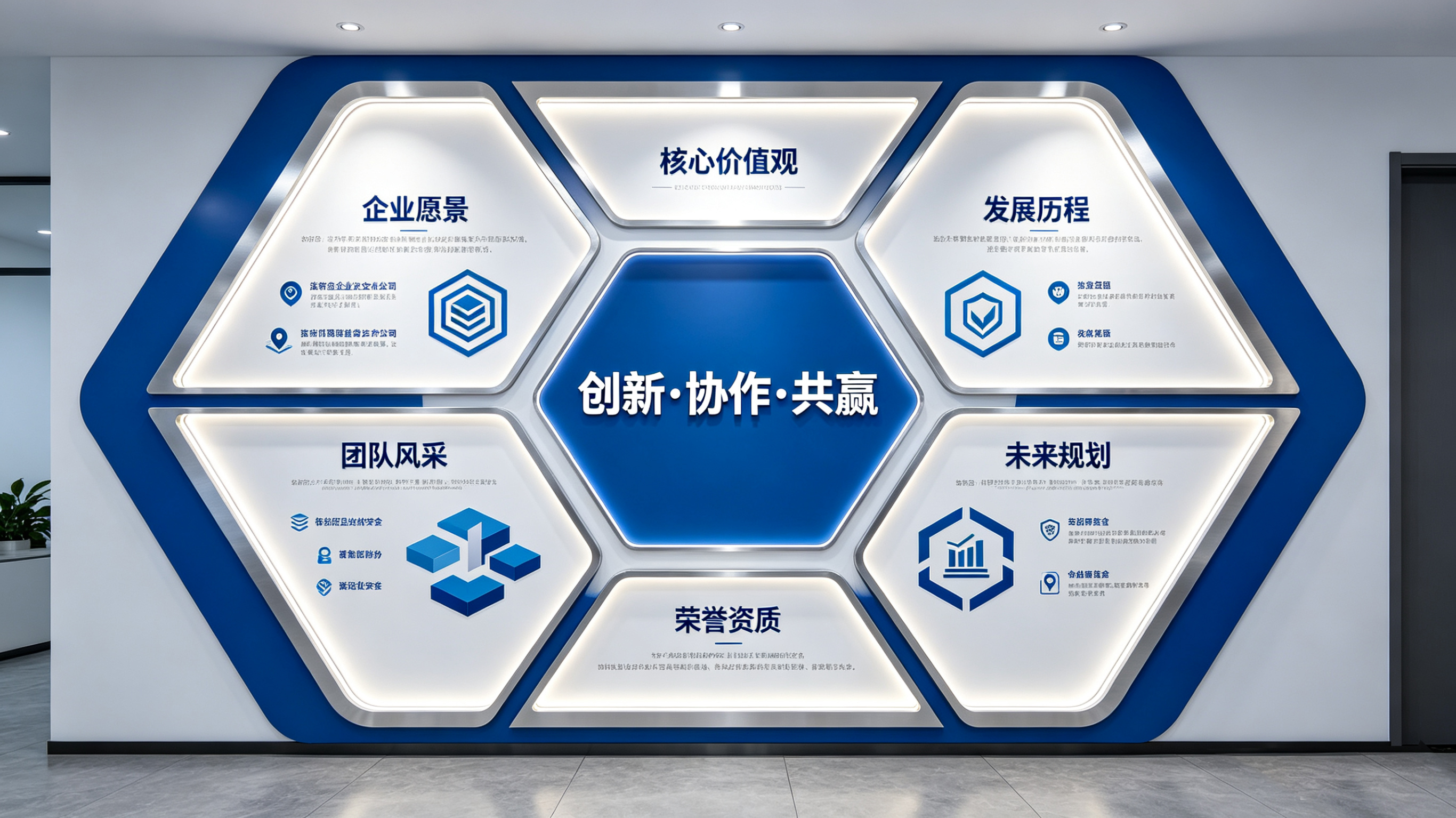永福企业文化墙六边形避坑指南（新手常犯5个错误）